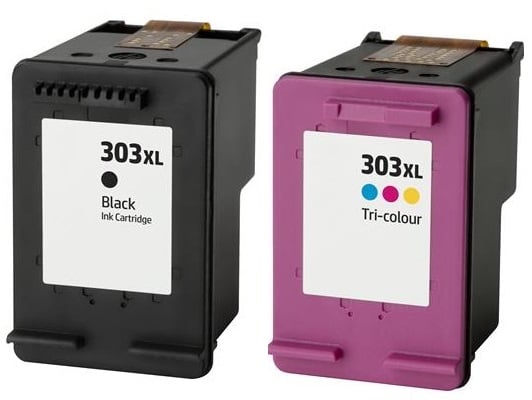 Original HP 303 Black & Tri-Colour Ink Cartridge Multipack (3YM92AE)